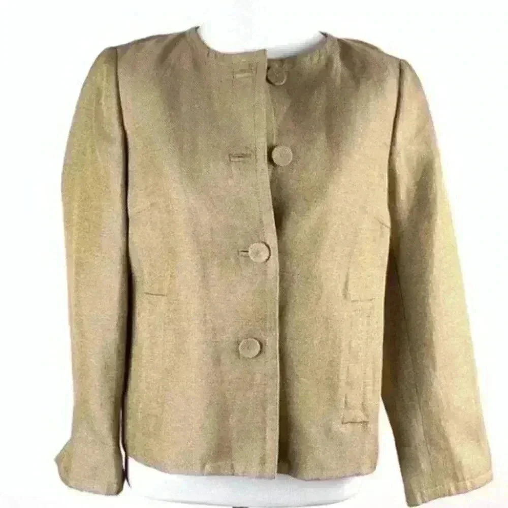 New Talbots Blazer 4p Jackie O fit with pockets